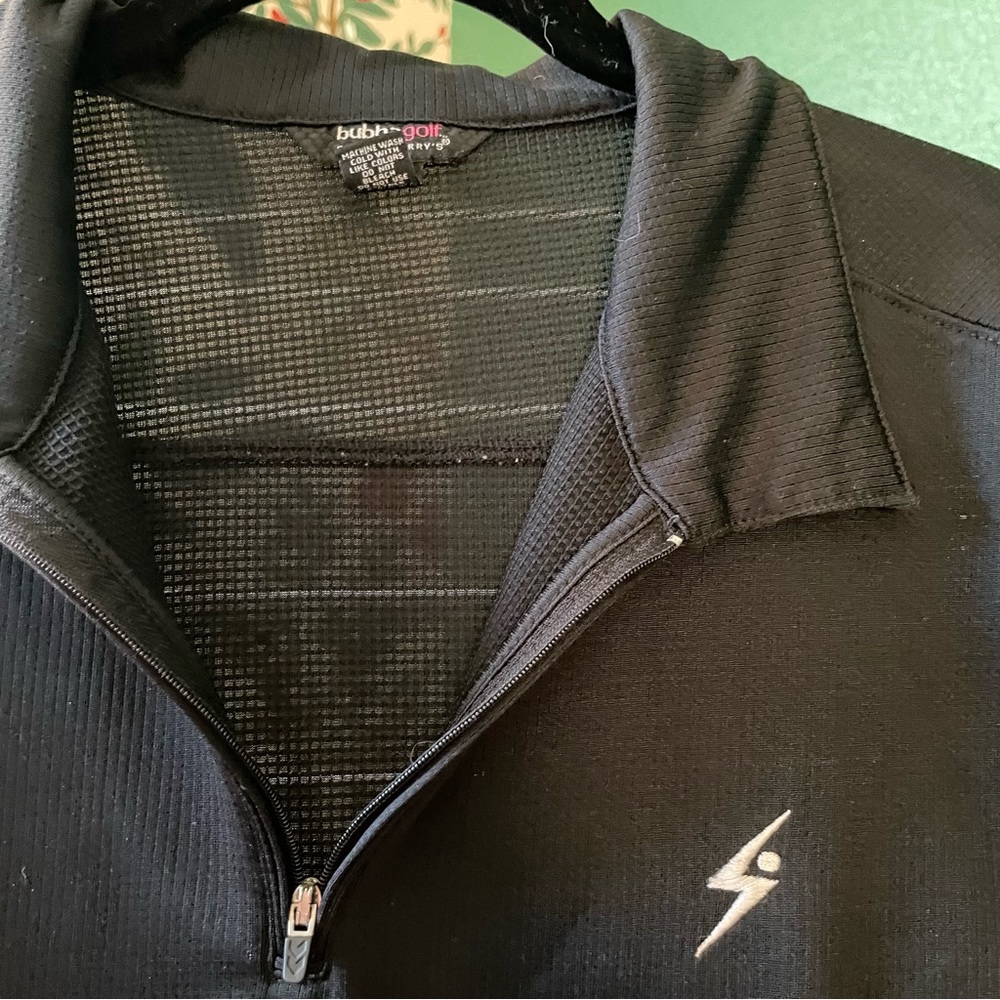 Black Golf Polo